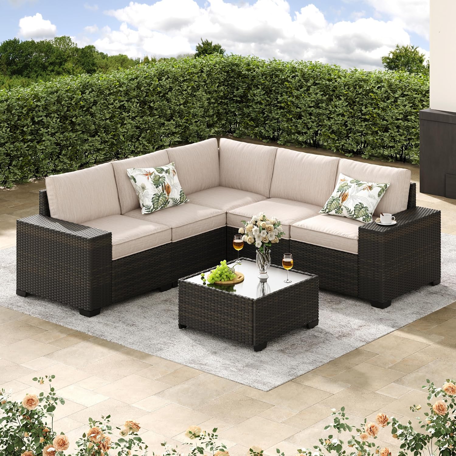 Compact Terrace Sofa Combos