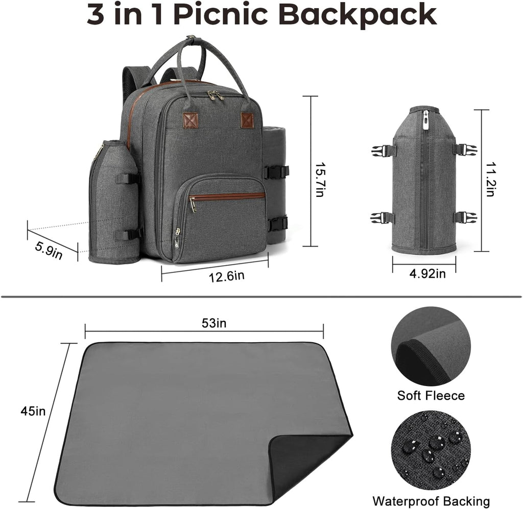 Picnic Backpack, 2-Person Set