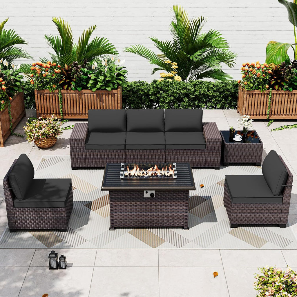 6 Pieces Patio Furniture Set