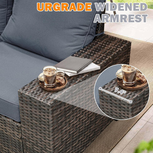 5 Pieces Patio Furniture Set