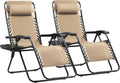 Set of 2 Zero Gravity Lounge Chairs