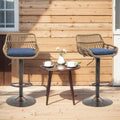 Swivel Bar Stools Set of 2