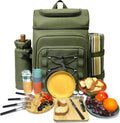 Picnic Basket Backpack Set