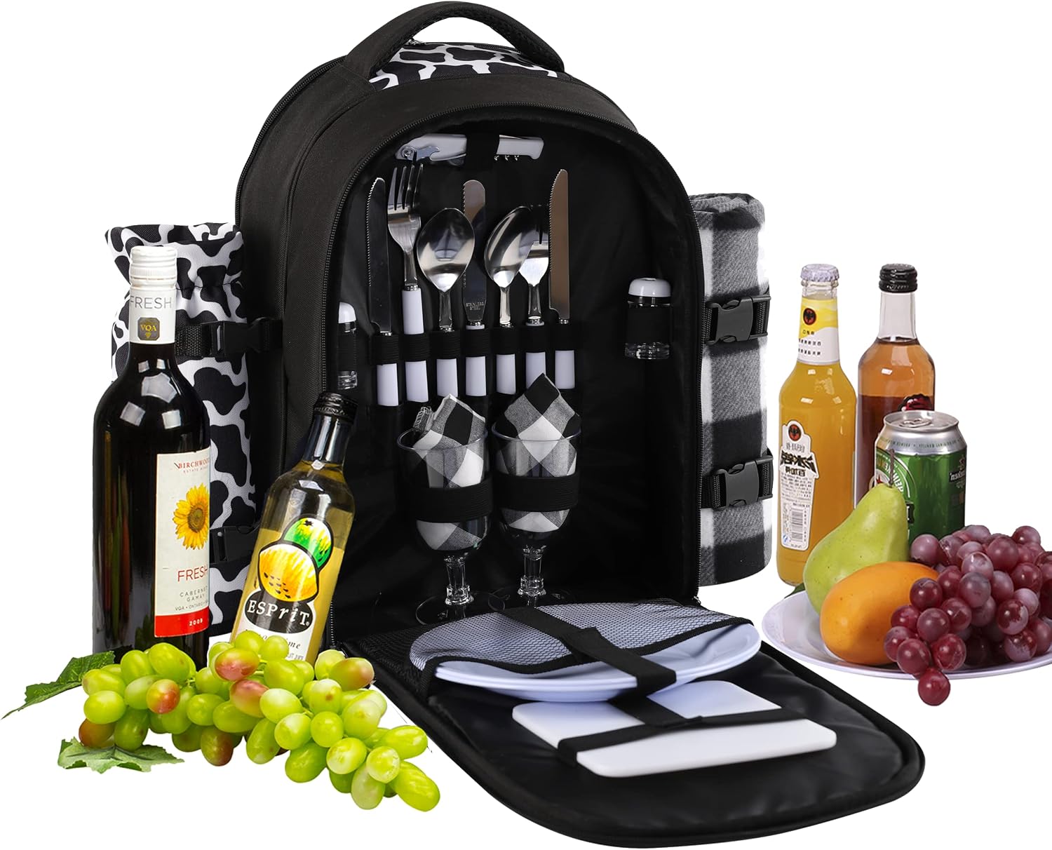 Picnic Backpack Bag Set