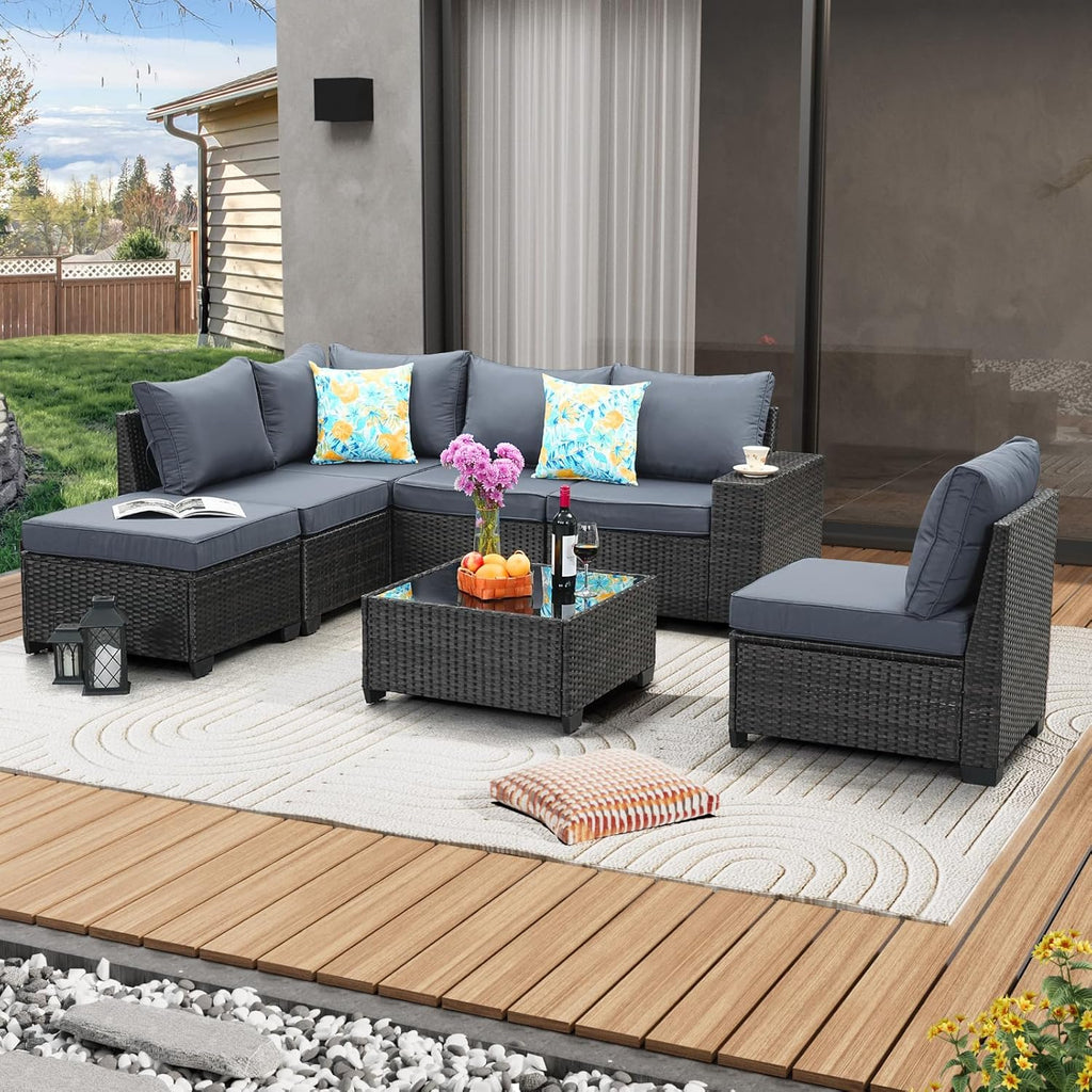 5 Pieces Patio Furniture Set