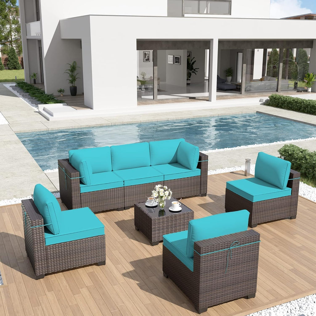 6 Pieces Patio Furniture Set