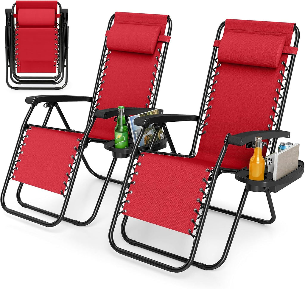Zero Gravity Chairs Set of 2