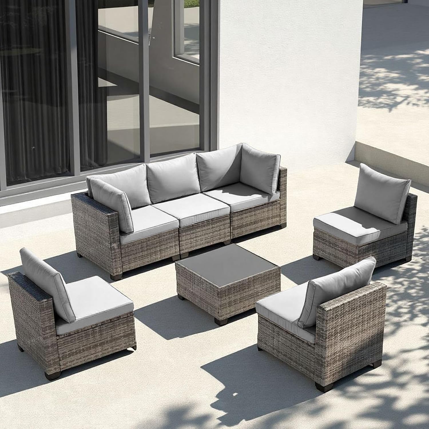 7-Piece Outdoor Patio Furniture Set