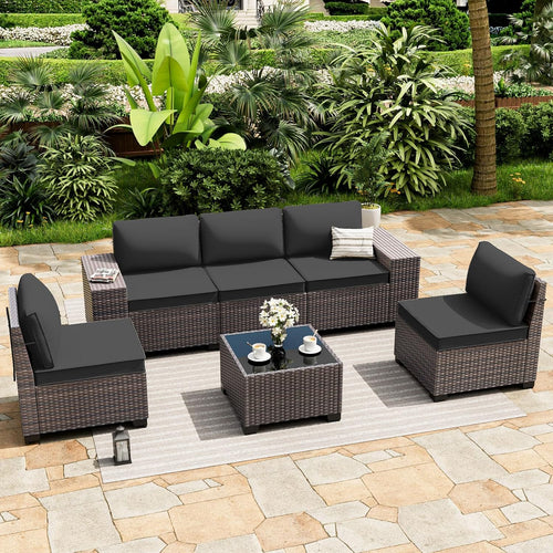6 Pieces Patio Furniture Set