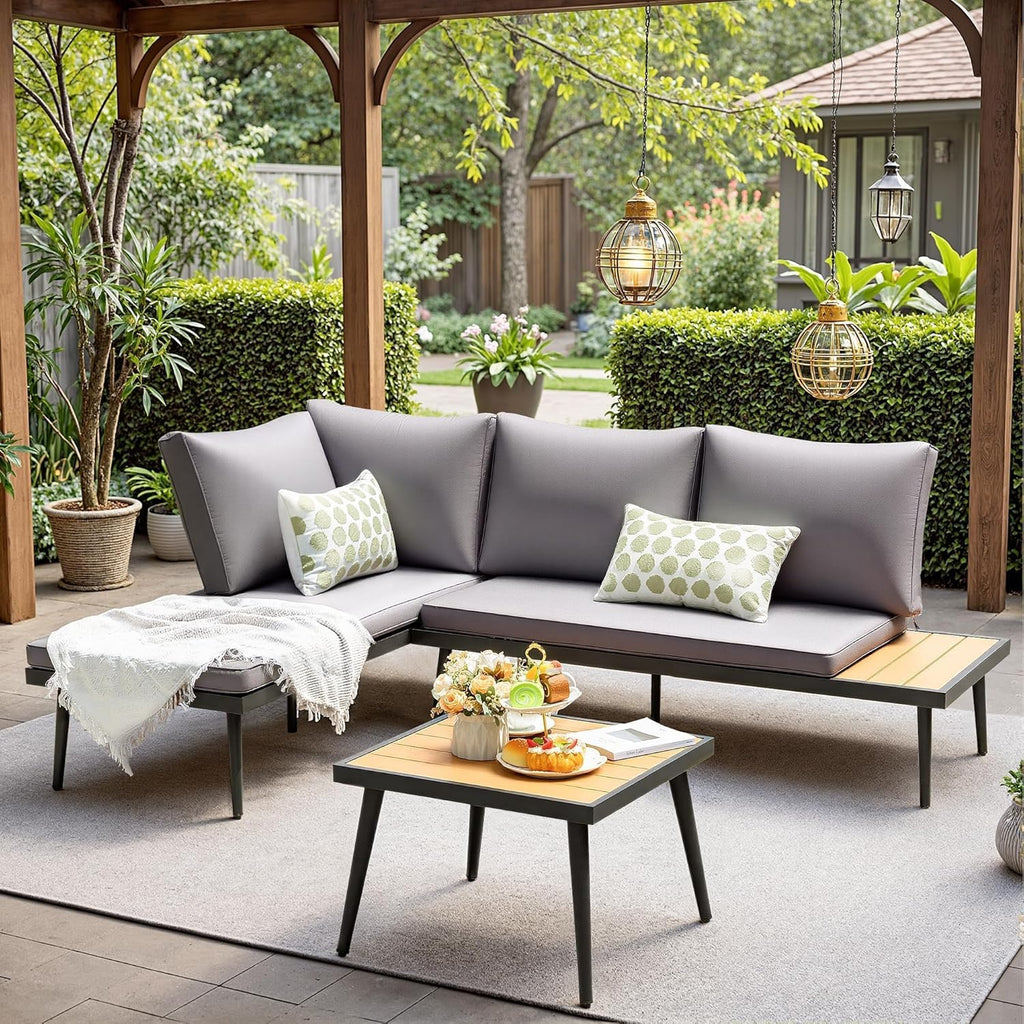 6 Pieces Outdoor Patio Furniture Set
