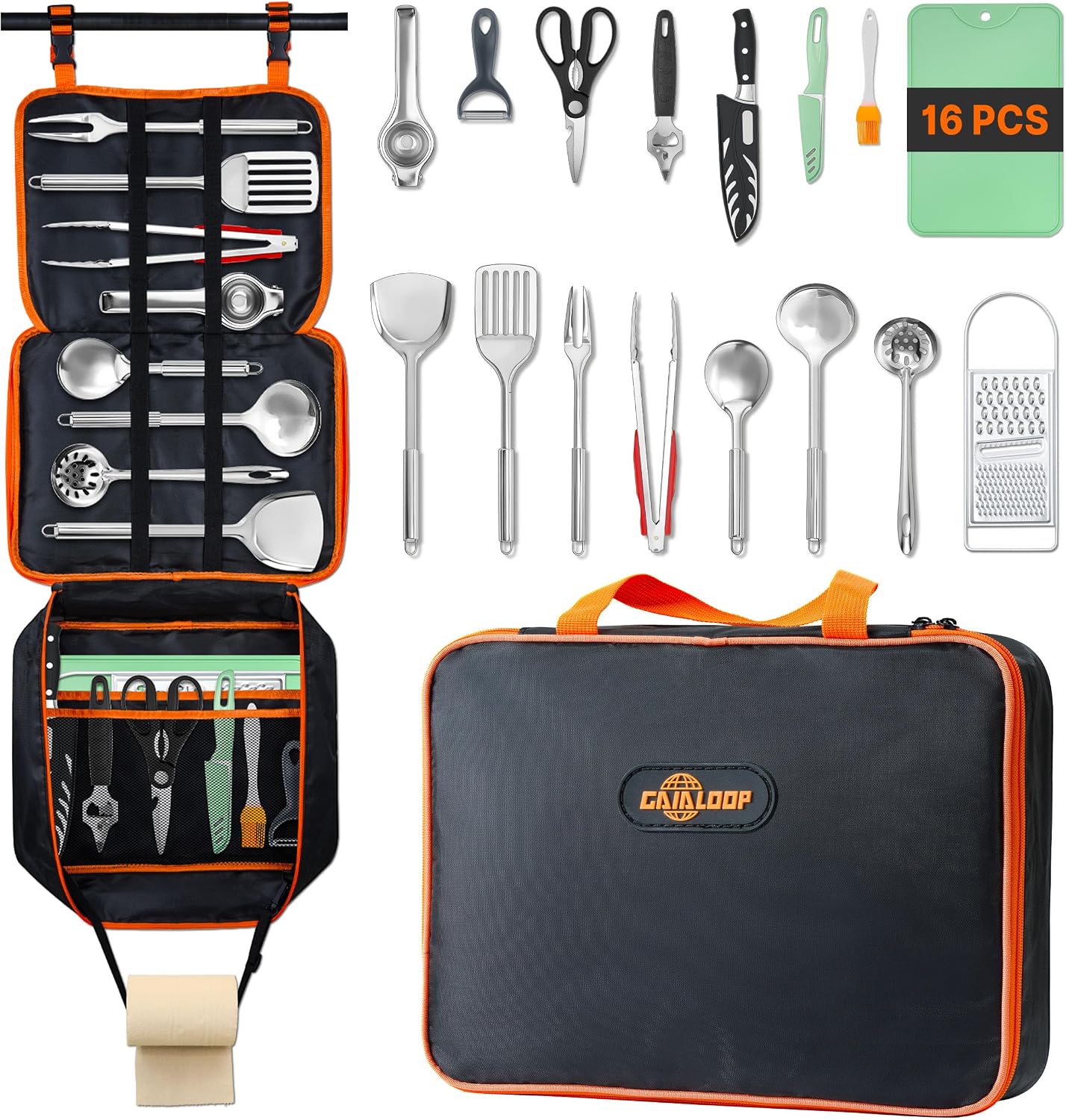 Portable Camping Cooking Utensils Set